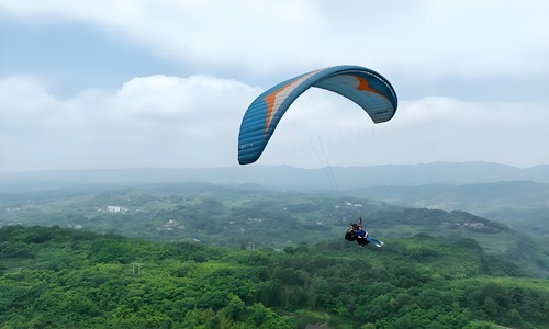 China Paragliding Training Base Adventure & Longmen Ancient Town Day Trip from Hangzhou