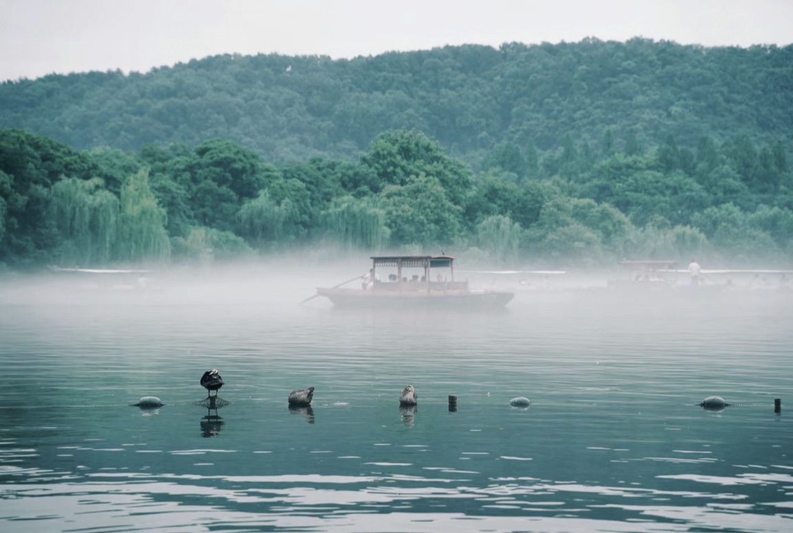 Viewing-Fish-at-the-Flower-Pond