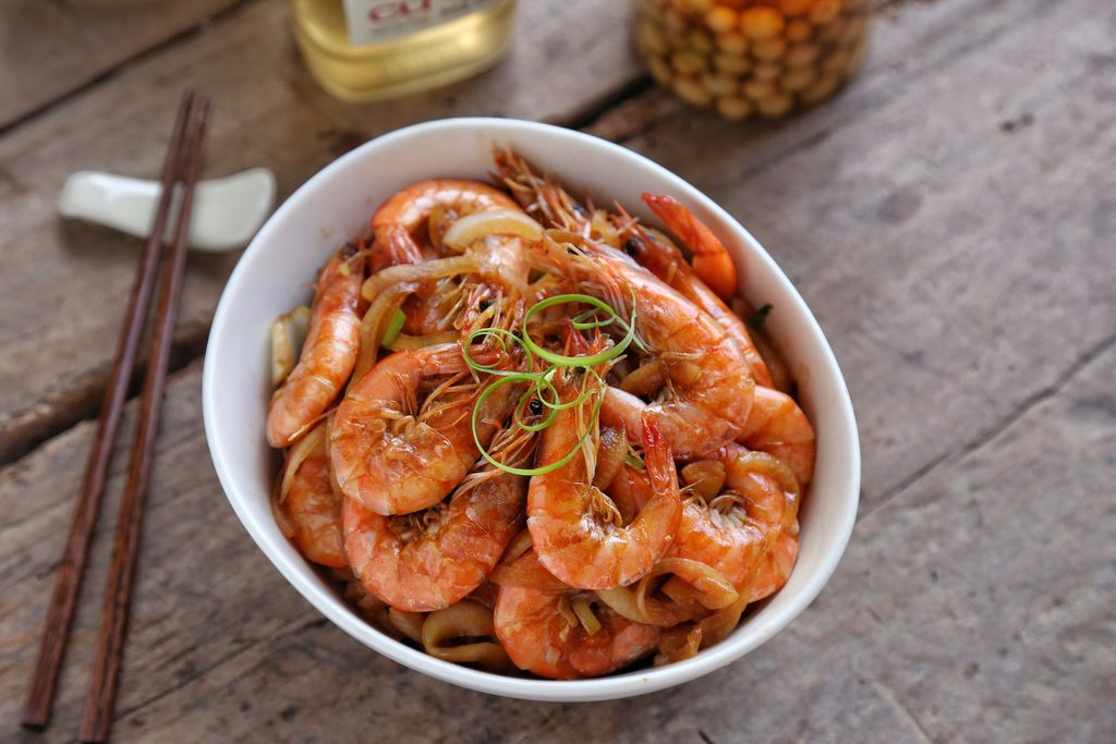 Stir-Fried-Shrimp