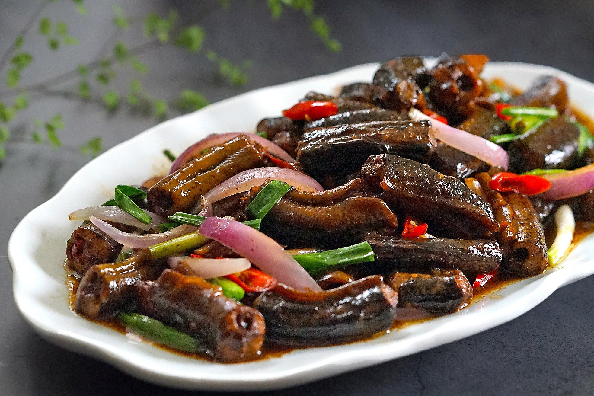 Stir-fried-Eel