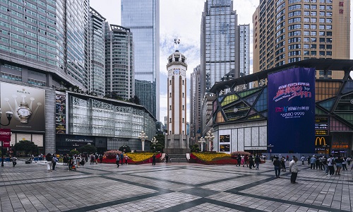 Jiefangbei-Pedestrian-Street