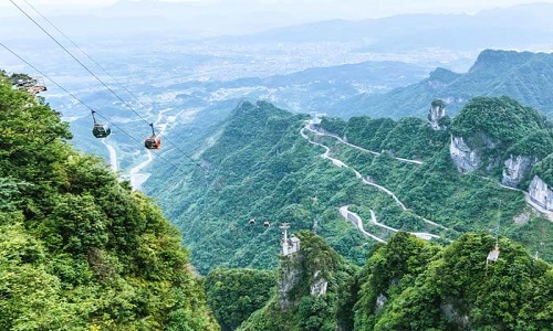 Tianmen-Mountain-Cable-Cars